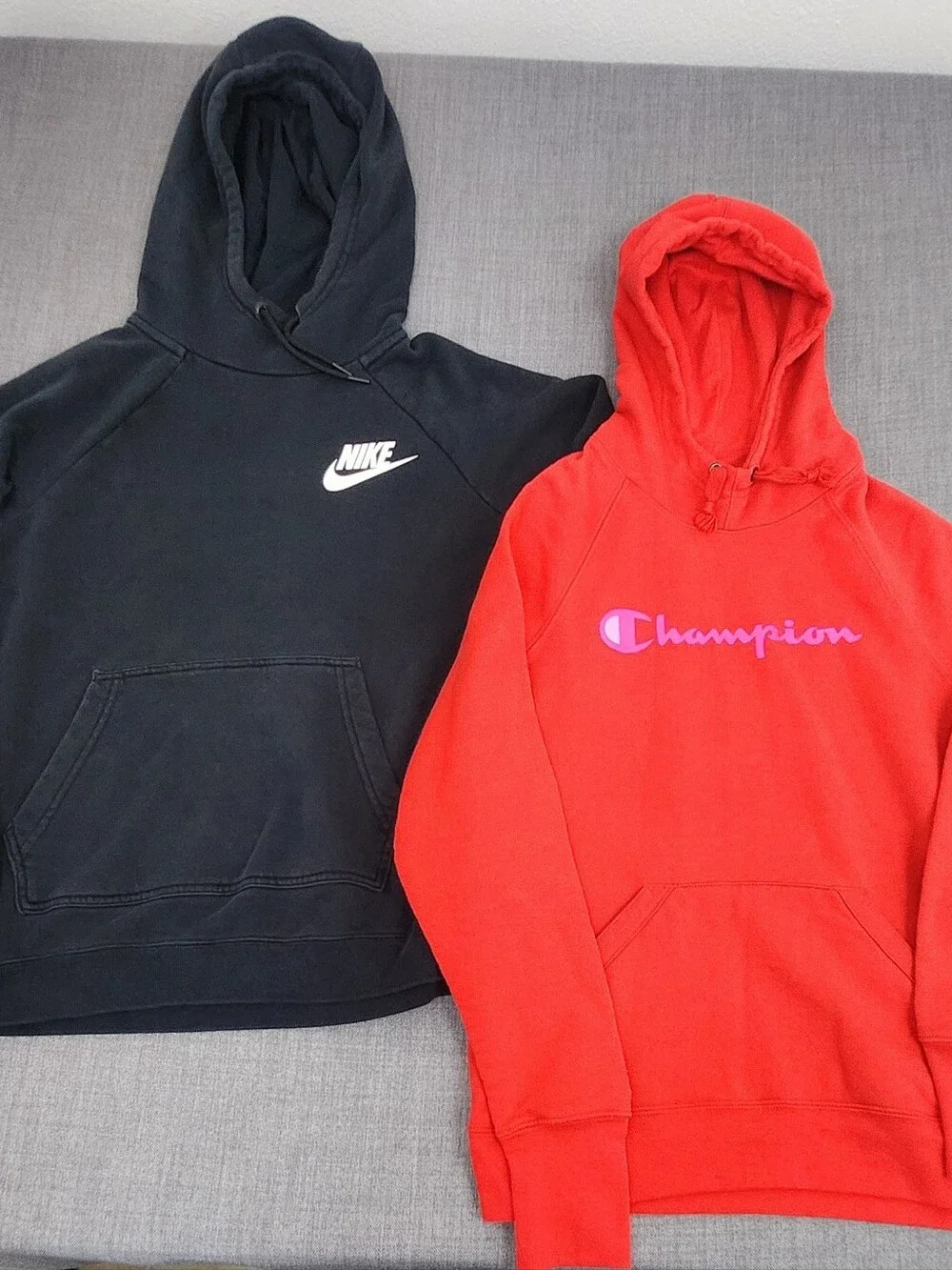 Nike × Champion Hoodie Lot of 2. Small